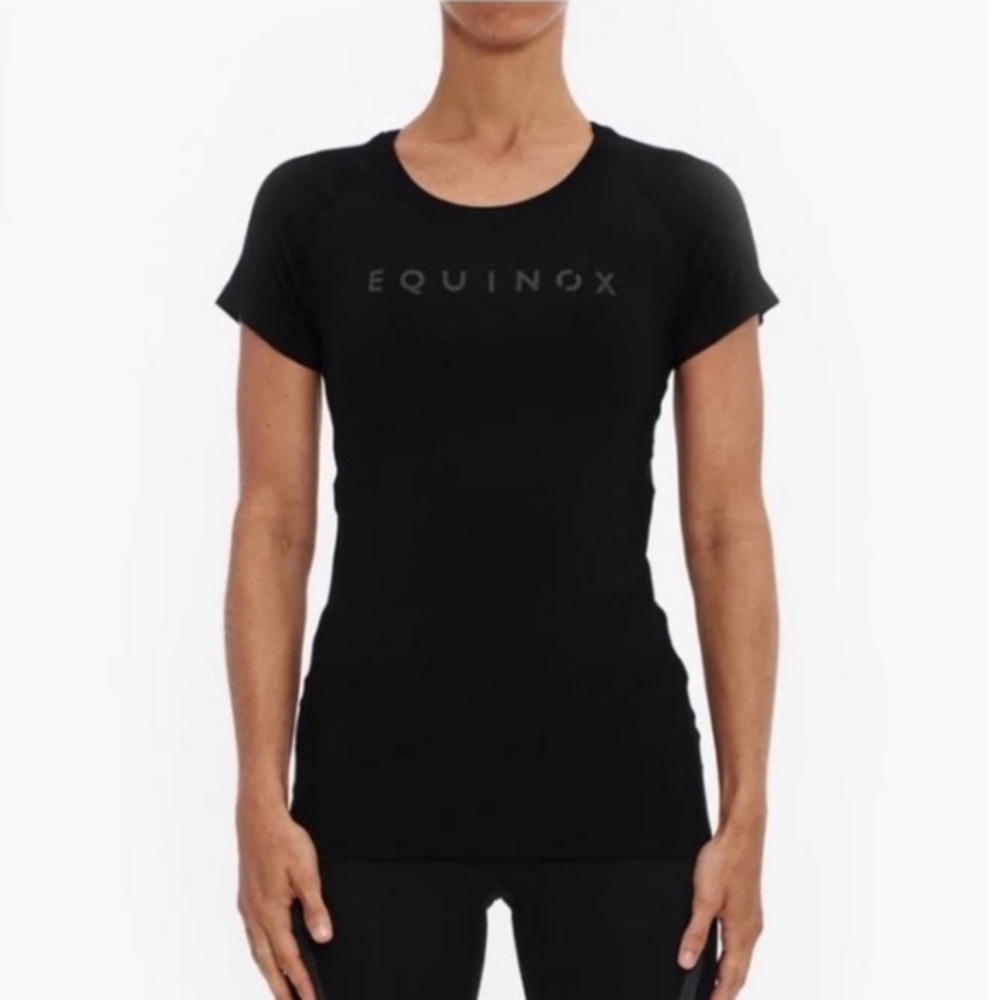 🔻[EQUINOX] Gym Womens Black Tee Size XS IT’S NOT FITNESS IT’S LIFE T-Shirt